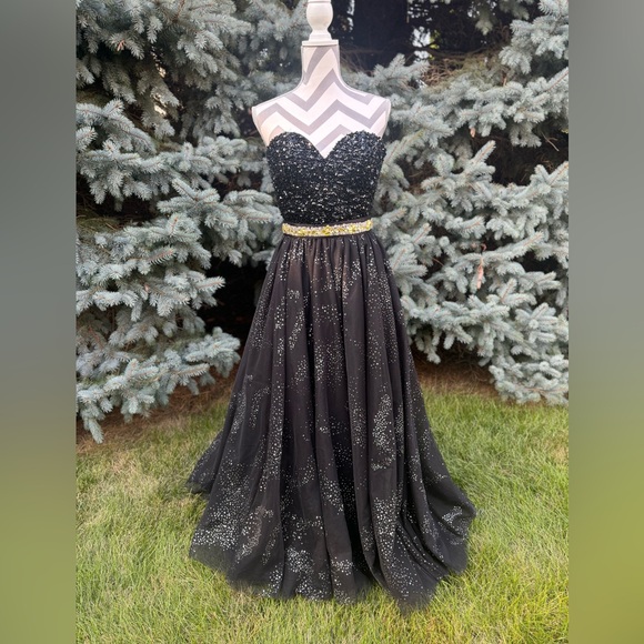 Sherri Hill beaded ballgown